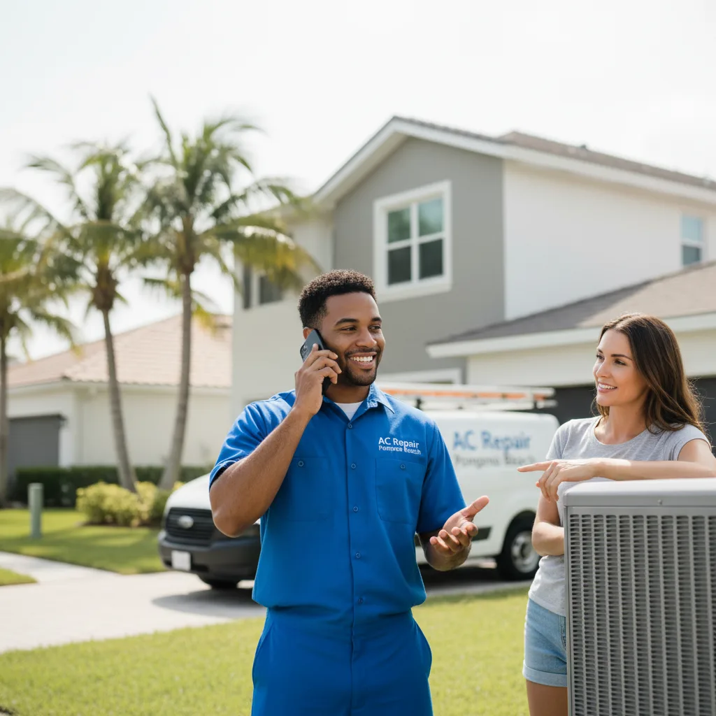 AC Repair Pompano Beach customer support in New Braintree